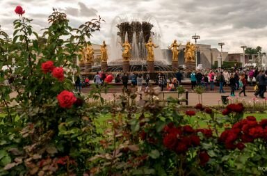 фонтан Дружбы народов, ВДНХ, Москва
