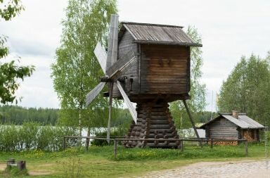 Мандроги, мельница