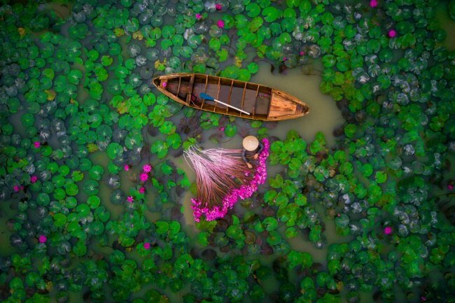 DroneArt - 20 великолепных снимков сделанных дронами в 2017