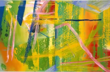Gerhard Richter Lilak [Lilas] 1982 Huile sur toile Oil on canvas Diptyque - 260 x 400 cm