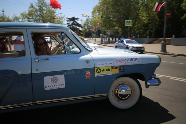 Юбилейное пятое ралли классических автомобилей «Нахимов-2019»